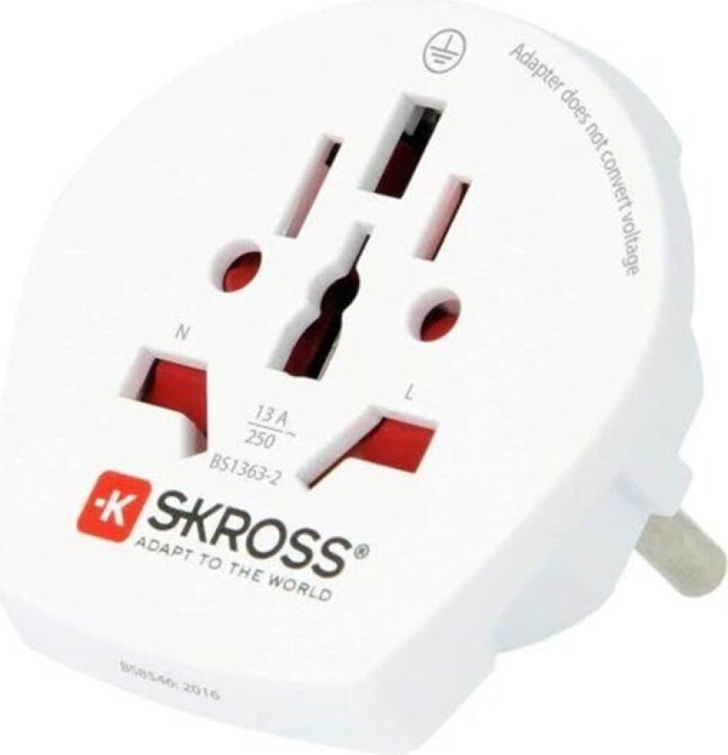 World to Europe Travel Adapter