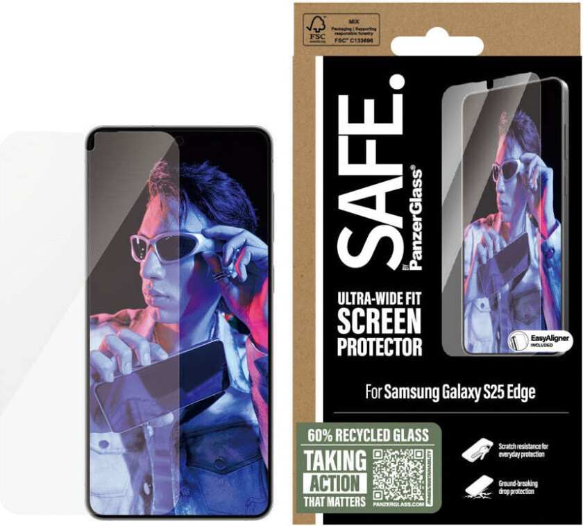 Screen Protector Samsung S25 Edge | Ultra-Wide Fit