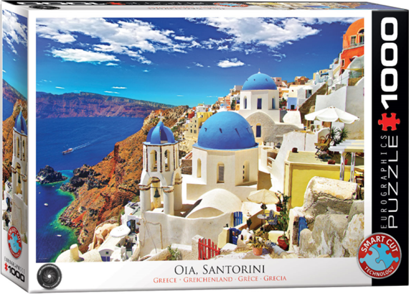 Oia Santorini Greece Smart Cut(1000)