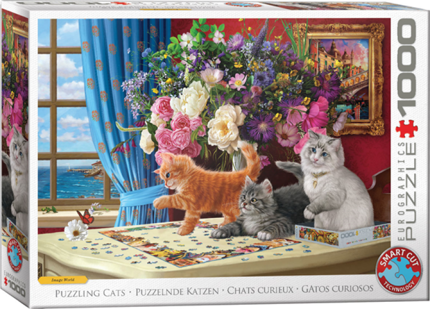 Puzzling Cats by Image World Smart Cut(1000)