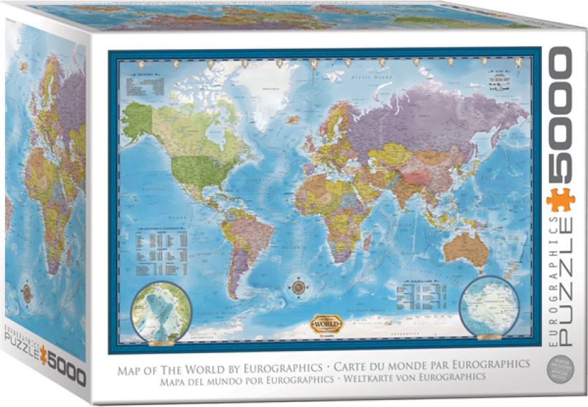 Bilde av World Map(5000)