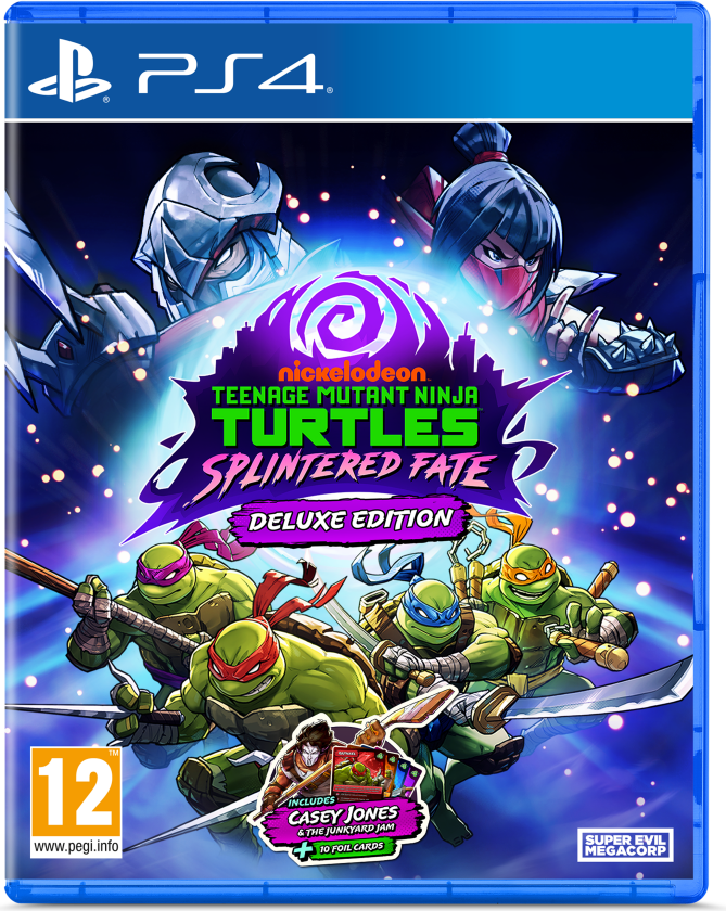 Teenage Mutant Ninja Turtles: Splintered Fate - Deluxe Edition - Sony PlayStation 4 - Action/Adventure