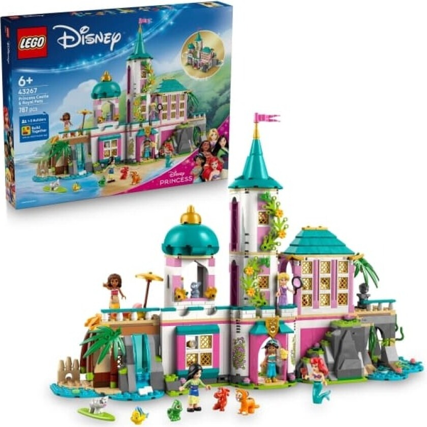 Disney 43267 Prinsesseslott med kjæledyr