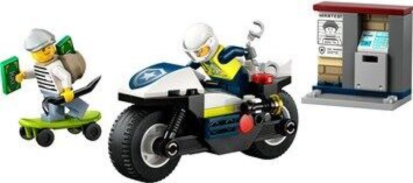 City 60455 Skurkejakt med motorsykkelpolitiet