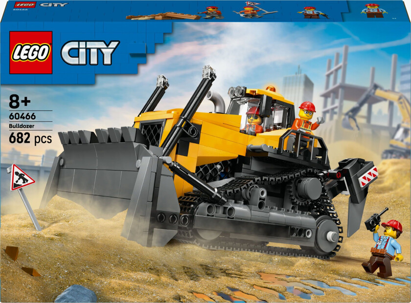City 60466 Gul bulldoser