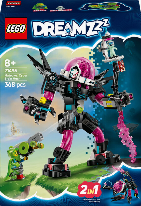 DREAMZzz 71495 Mateo mot Kyberhjerne-roboten