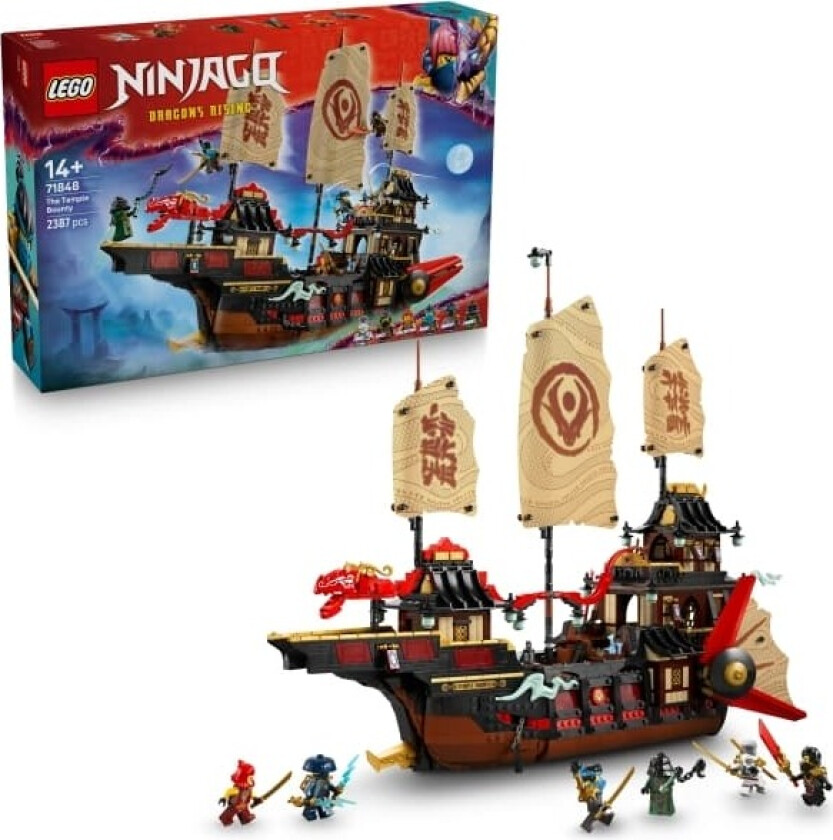 Ninjago 71848 Tempelskipet Bounty