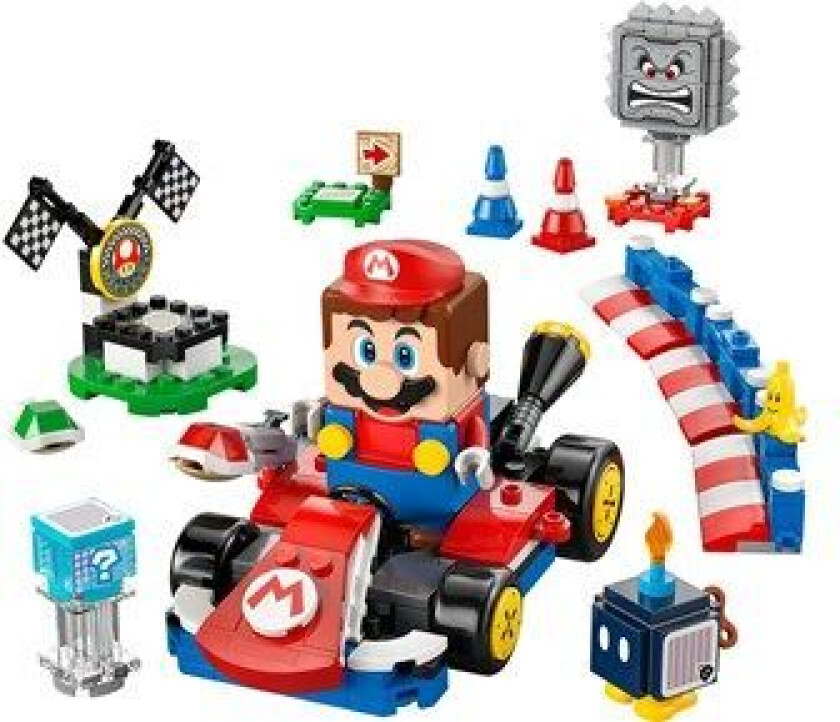 Super Mario 72043 Mario Kart - interaktiv ® Mario og Standard Kart