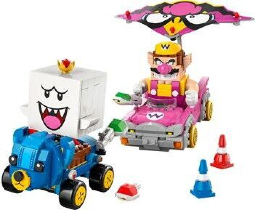 Super Mario 72038 Mario Kart - Wario og King Boo