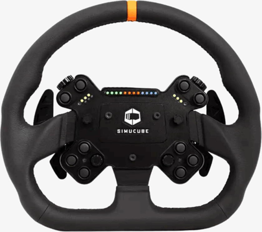 Valo GT-23 Trådløst ratt (32 cm) - Skinn, svart