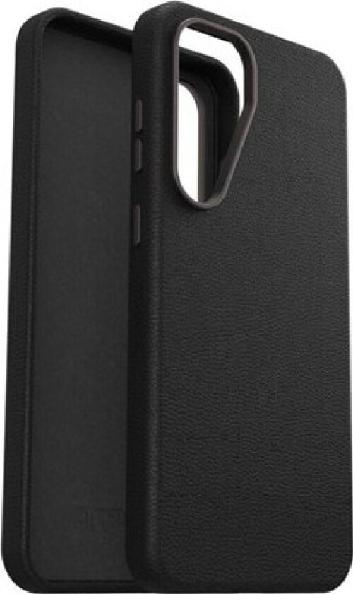 Symmetry Cactus Leather Samsung Galaxy S25+ Noir Ash - black