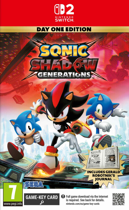 Sonic x Shadow Generations (Day One Edition) - Nintendo Switch 2 - Eventyr