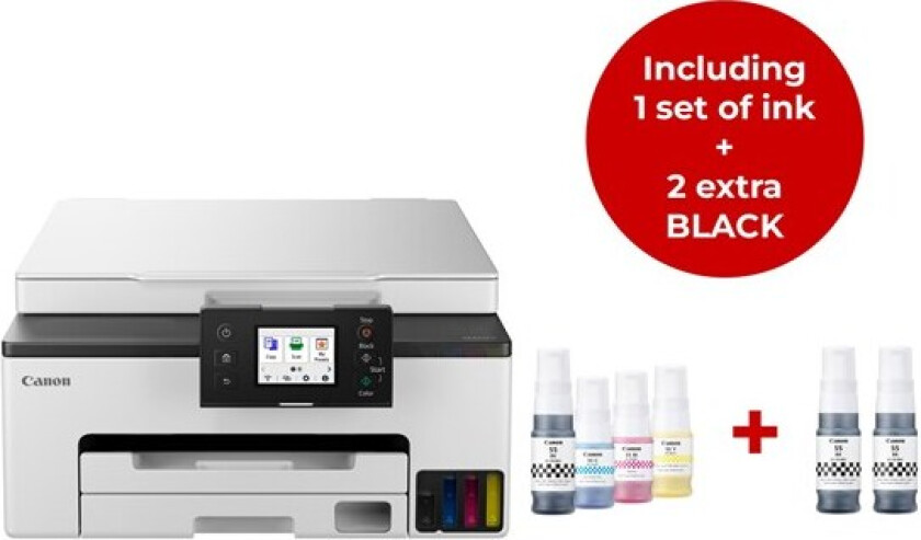 MAXIFY GX1050 Value Kit Blekkskriver Multifunksjon - Farge - Blekk