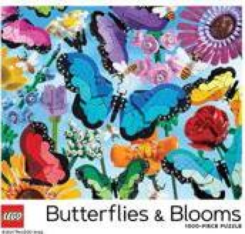 LEGO Butterflies & Blooms 1000-Piece Puzzle