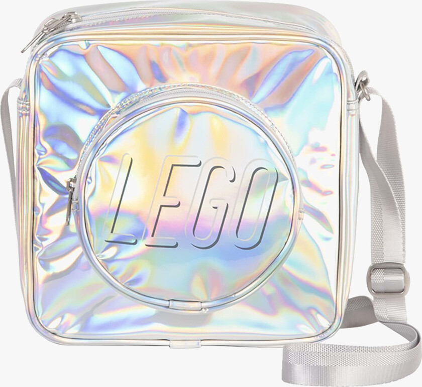 LEGO®BRICK crossbody HOLOGRAPHIC 25x25 cm 8.5 L