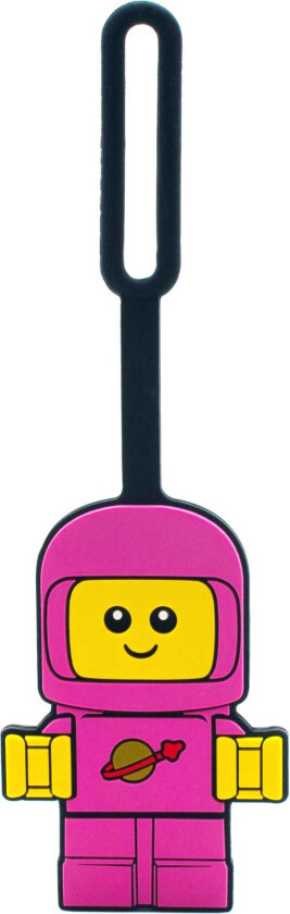 LEGO® Bag Tag/Luggage tag Spacebaby Pink
