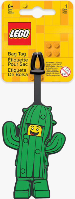 LEGO® ICONIC Luggage tag CACTUS BOY