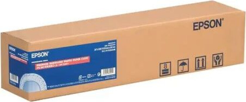 Bilde av Fotopapir Premium Semigloss 610 Mm 30 M (24") 250 G Rull