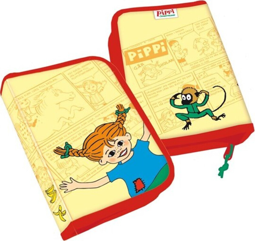 PIPPI filled single decker pencil case