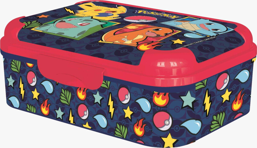 Bilde av POKÉMON Asker Lunch box 17 x 13.5 x 6.2 cm