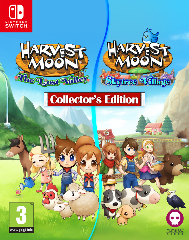 Harvest Moon: The Lost Valley & Skytree Village (Collector's Edition) - Release TBA - Nintendo Switch - RPG