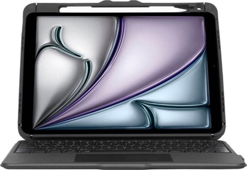 iPad Air 11" (M2) VersaVu Tastaturdeksel (sort)