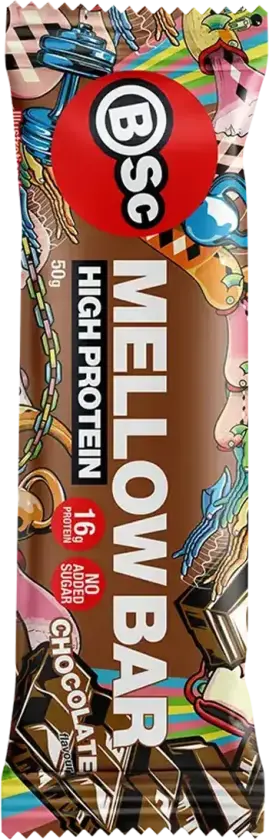 BSC Mellow Bar - 50g Diverse smaker - Chocolate , Enkel Bar