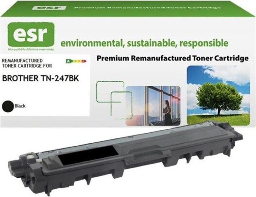 black - compatible - toner cartridge (alternative for: Brother TN247BK) - Laser toner Svart