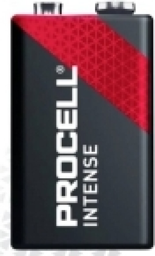 9 V-blokbatteri PROCELL Procell Intense Alkali-mangan 628 mAh 9 V 1 stk