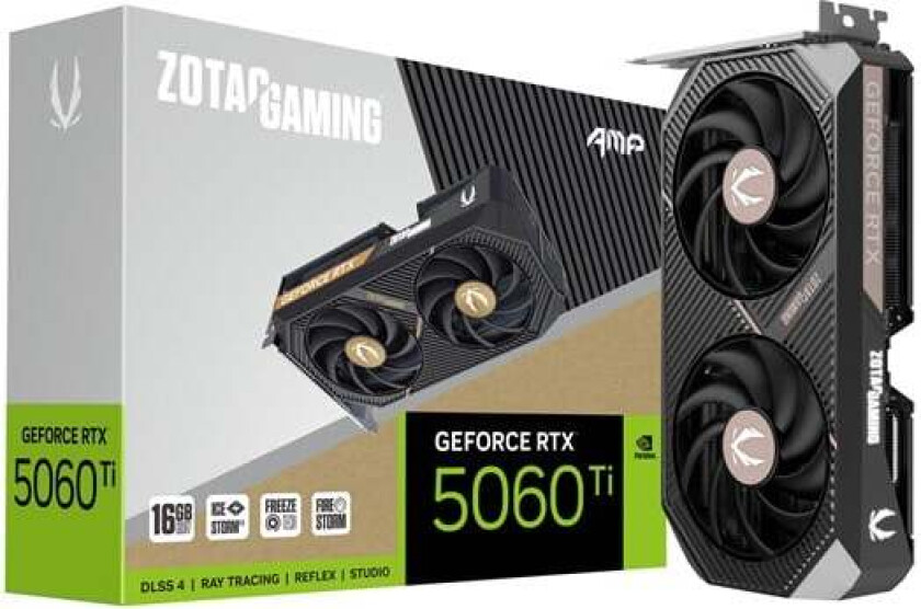 GeForce RTX 5060 Ti AMP! - 16GB GDDR7 RAM - Grafikkort