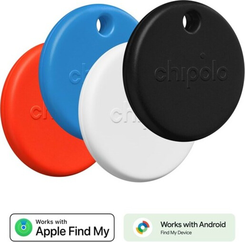 Bilde av POP - Black/White/Red/Blue - 4-pack