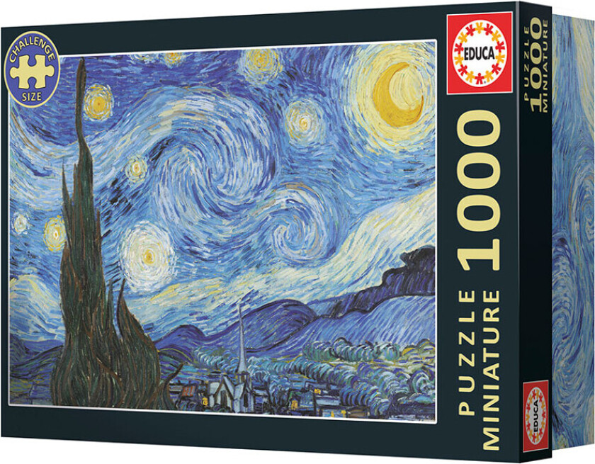 Miniature 1000 The Starry Night Van Gogh