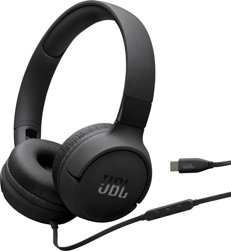Tune 520C USB-C Headset, on-ear (sort)