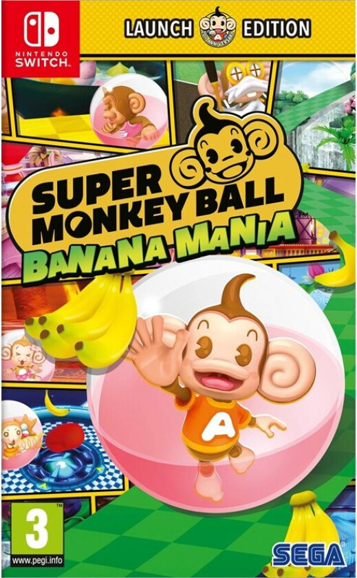 Super Monkey Ball: Banana Mania - Nintendo Switch - Platformer