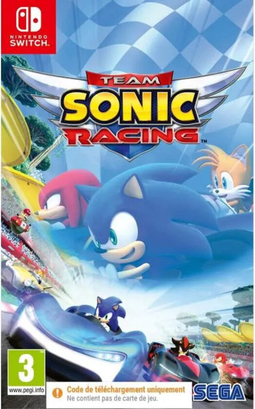 Team Sonic Racing (Code in a Box) - Nintendo Switch - Racing