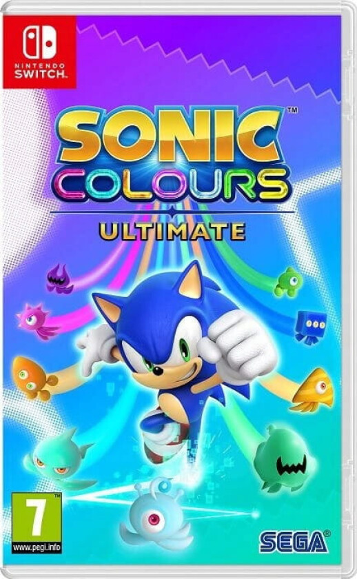 Sonic Colours: Ultimate (Code in a Box) - Nintendo Switch - Platformer