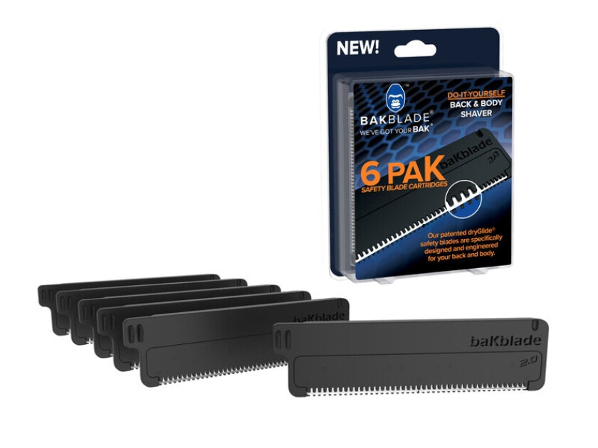 Barberblad til Bakblade 2.0 6-pack