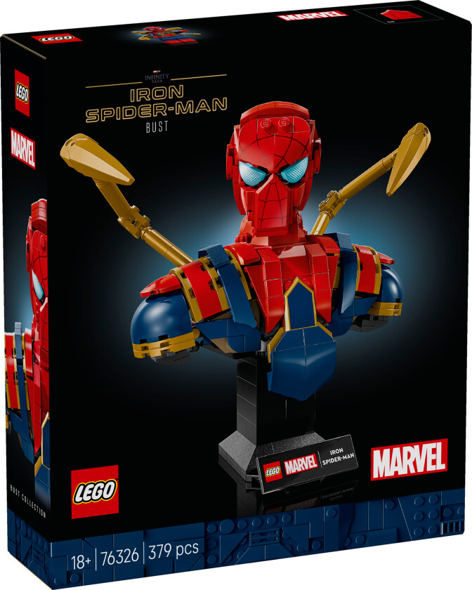 DC Super Heroes 76326 Iron Spider-Man-buste
