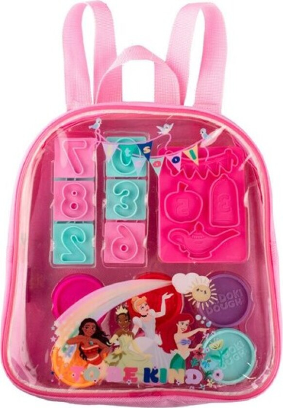 Disney Princess Clay Set in Backpack Figures