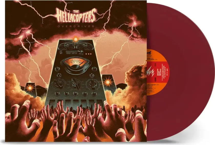 The Hellacopters Overdriver LP/Vinyl