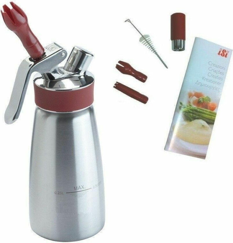 Sifonflaske Gourmet 0,25l Isi