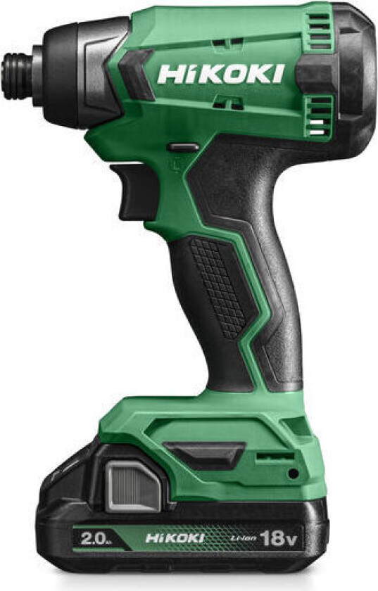 HIKOKI IMPACT SKRUTREKKER 18V 140Nm 2x2,0Ah Koffert WH18DAWCZ