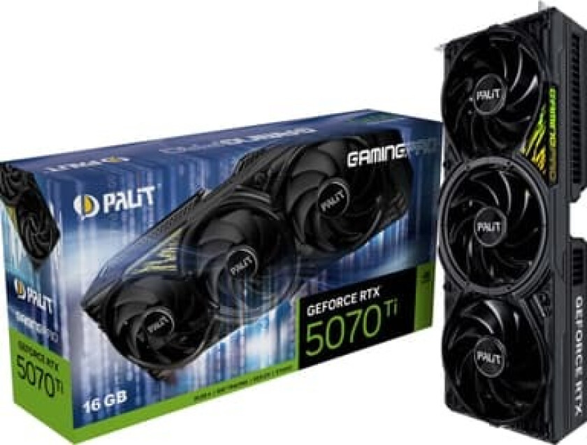 GeForce RTX 5070 Ti GamingPro V1 - 16GB GDDR7 RAM - Grafikkort