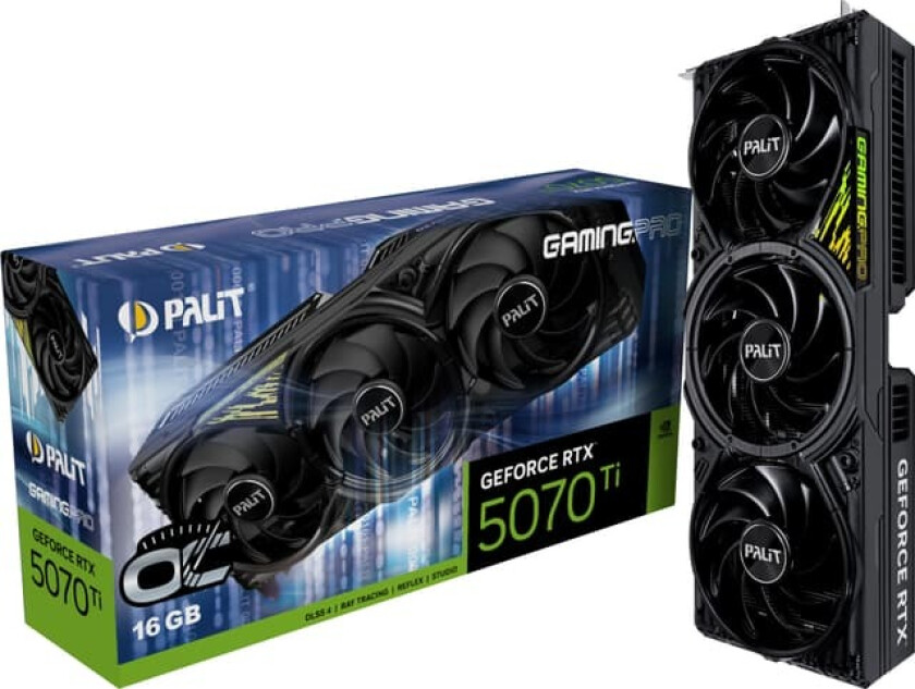 GeForce RTX 5070 Ti GamingPro OC V1 - 16GB GDDR7 RAM - Grafikkort
