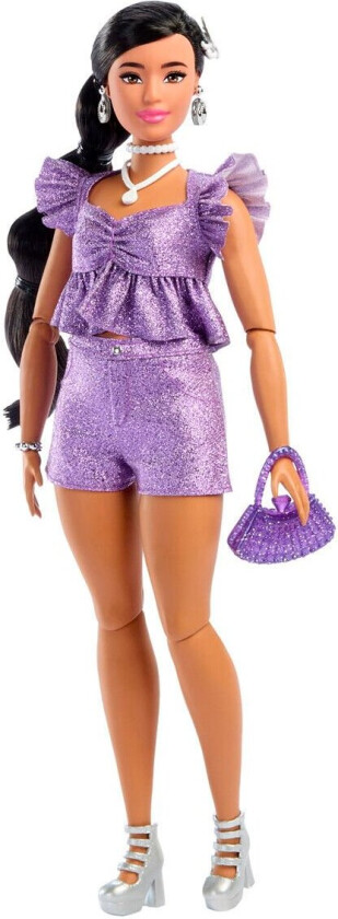 Deluxe Lilla Shorts indisk Dukke