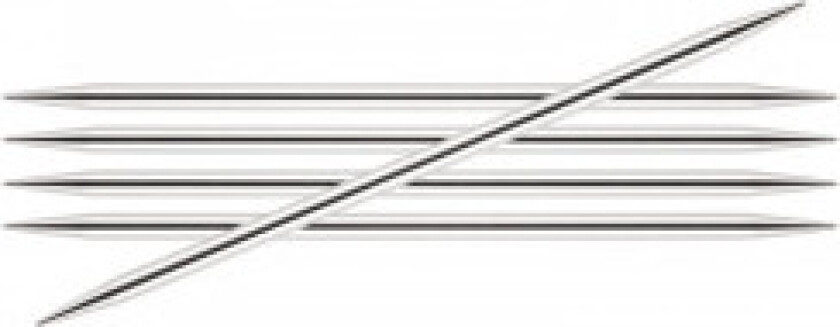  KnitPro Nova Metal Strømpepinne Messing 15cm 3,75mm