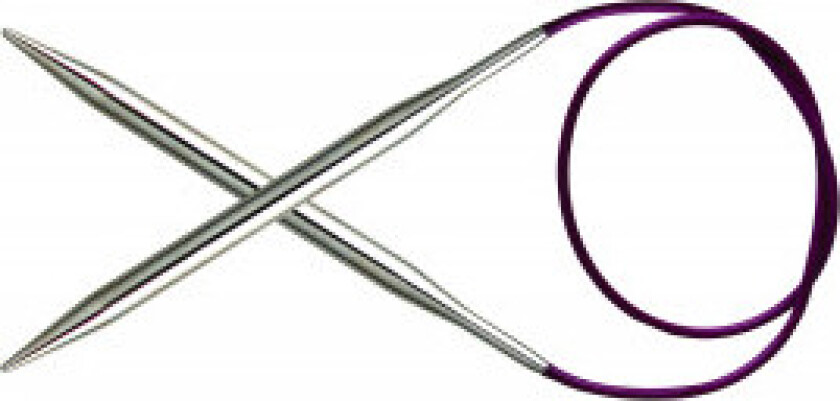 Nova rundpinne i metall Messing 60 cm 2,75 mm