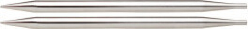 Bilde av Nova utskiftbare rundpinner i metall Messing 13cm 3,25mm