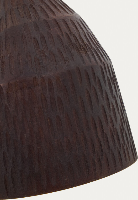 KAVE HOME Amire avlang tretaklampe i sort utførelse, Ã 15 cm