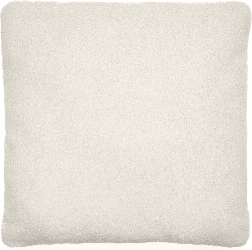KAVE HOME Martina pute ecru bouclé 52 x 52 cm